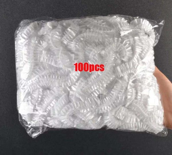 100pcs Disposable Food Cover Kithchen Refrigerator Fruit Food Stretch Leftovers Protection Flim Dustproof Bowls Cups Caps Bag