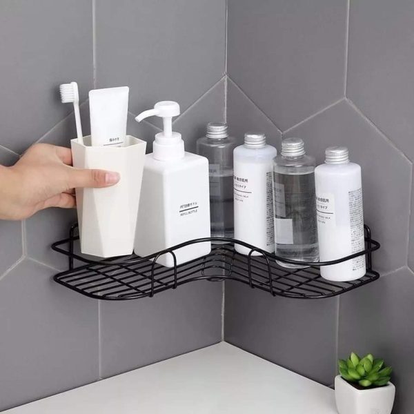 Wall Corner Rack WITHOUT Adhesive Screws