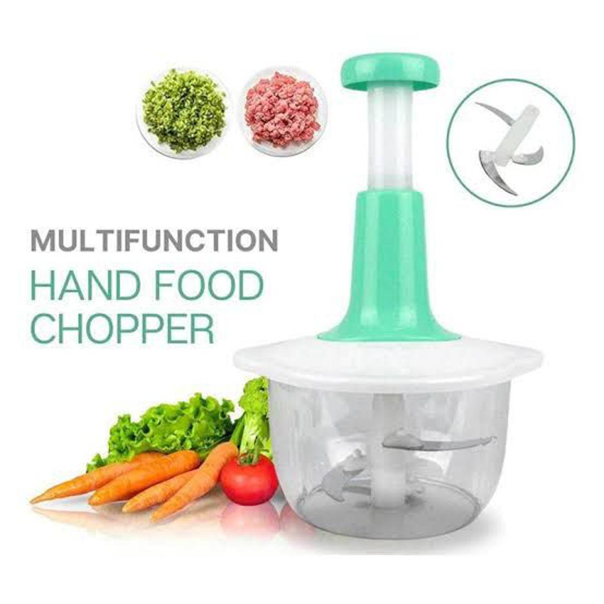 2 Liter | Manual Hand Push Chopper & Multifunctional Mixerv