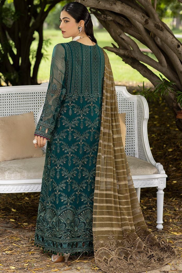 Heavy embroidered chiffon